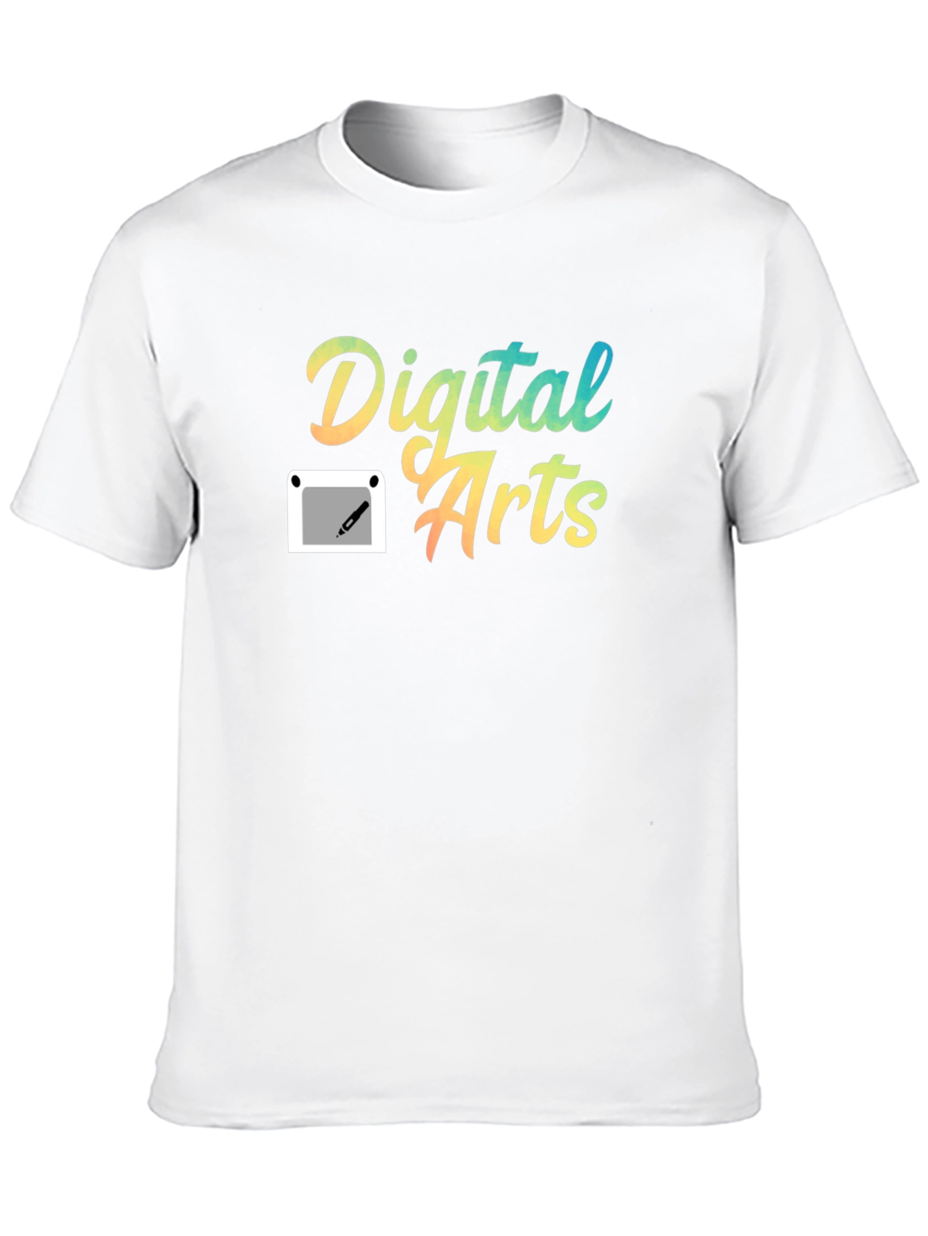 Digital Arts Graphic T-Shirt - Creative Design