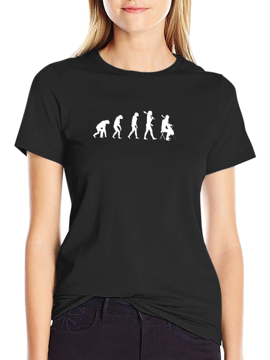 Evolution Drummer Black T-Shirt