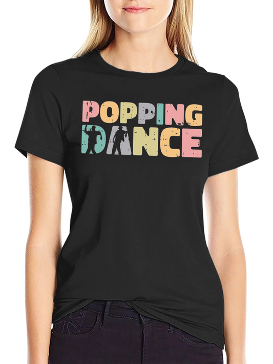 Popping Dance Retro Graphic Tee