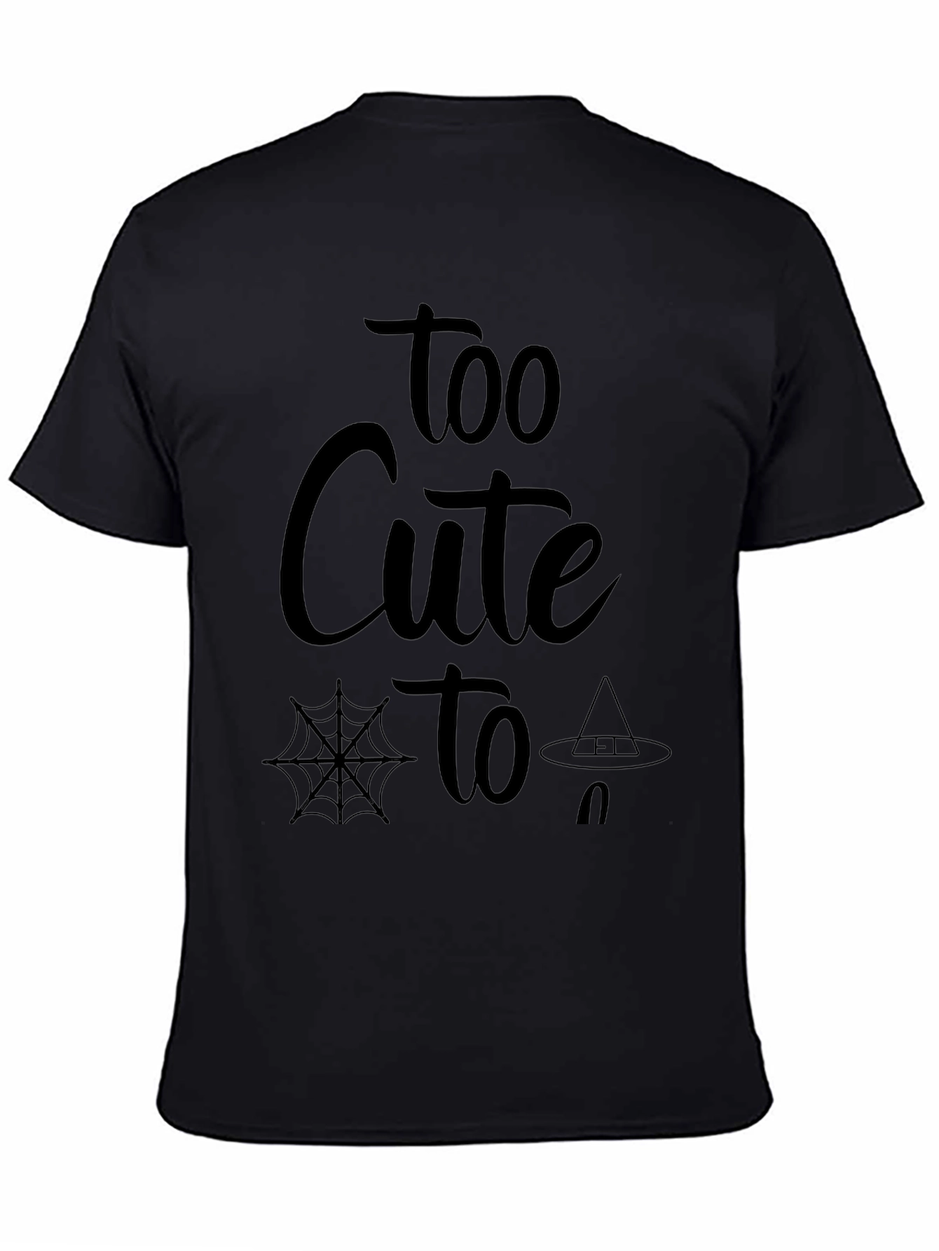 Too Cute to Spook Halloween Graphic Tee