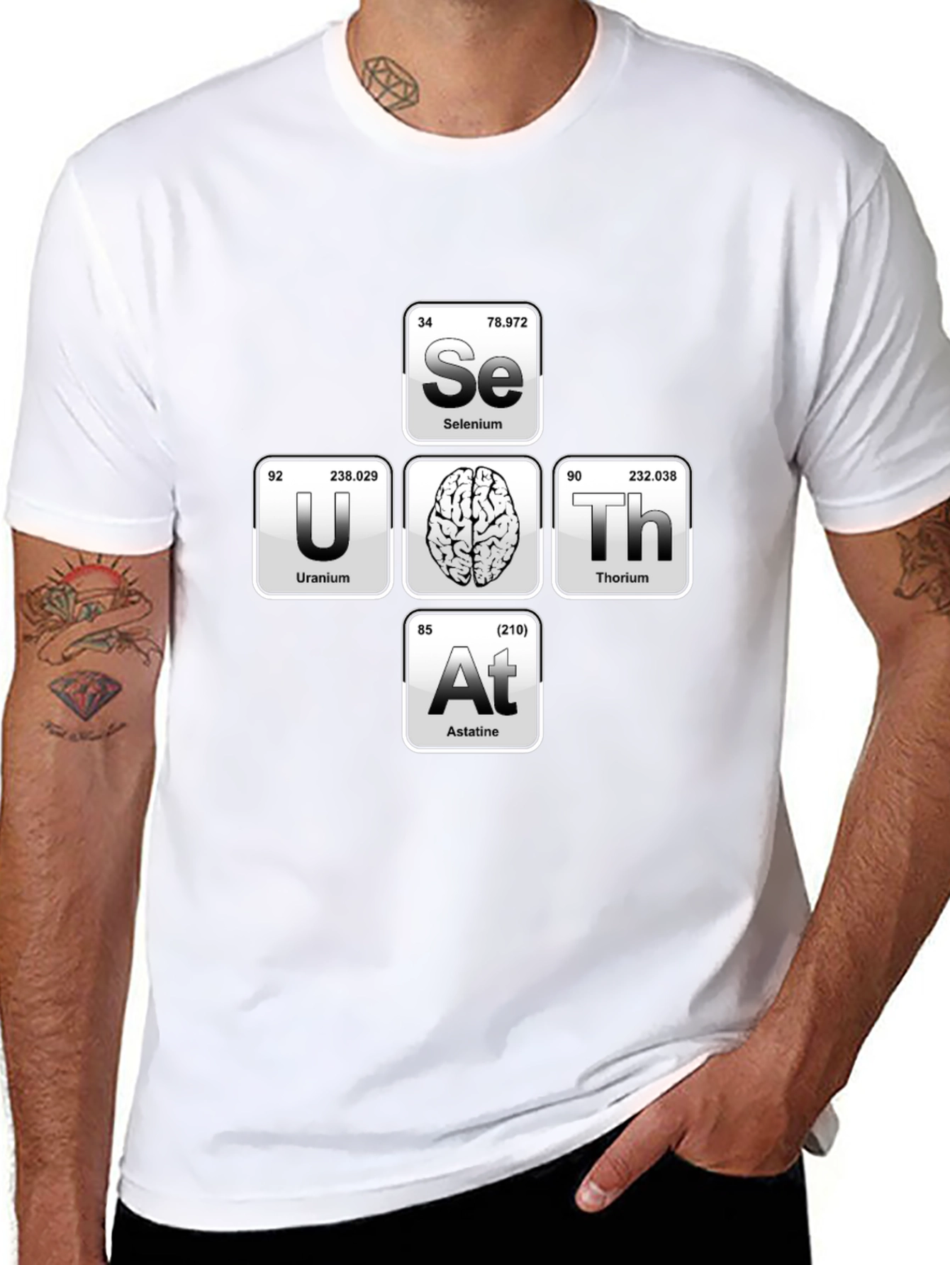 Unleash the Brain: Periodic Table Funny T-Shirt