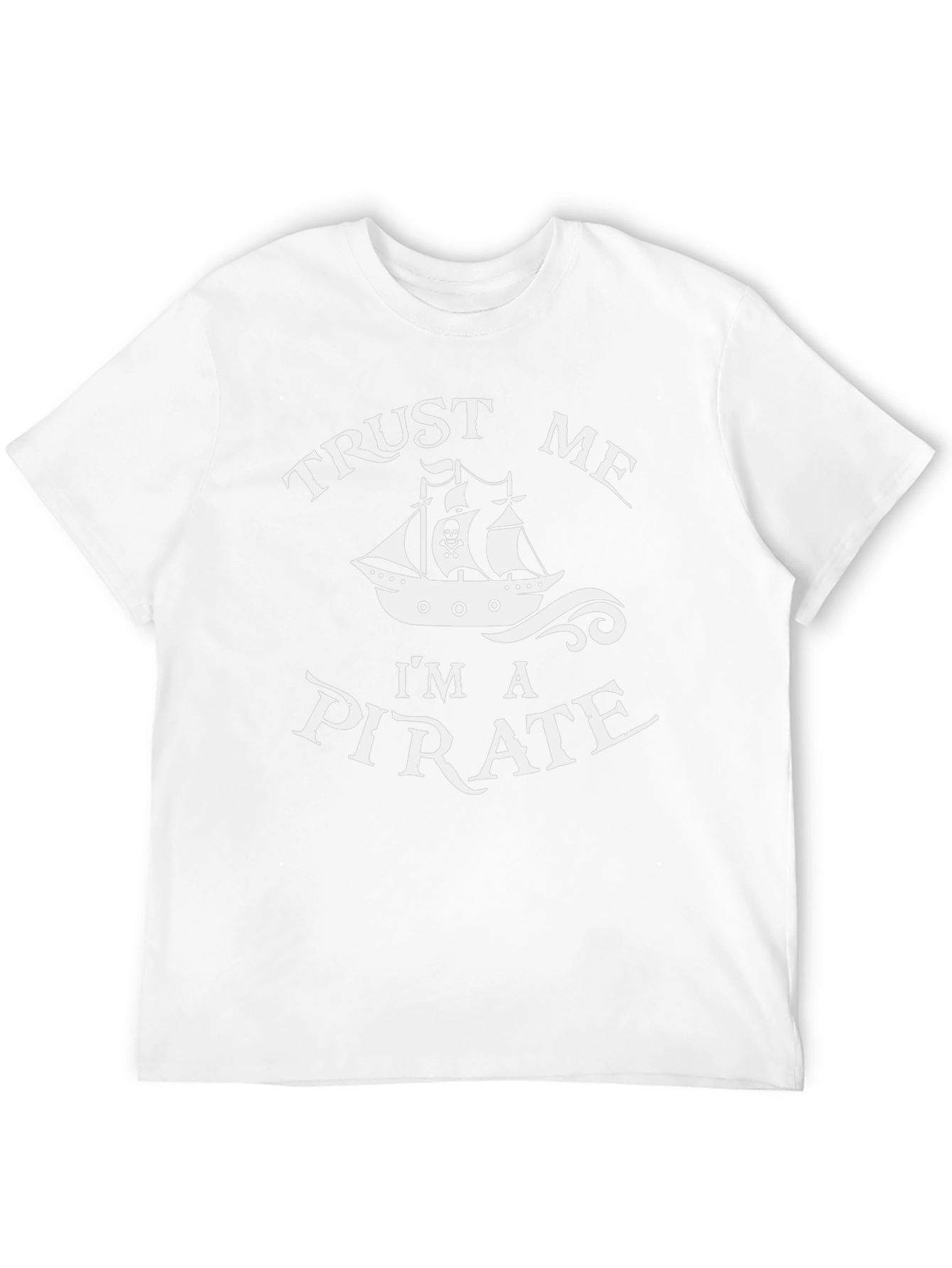 Trust Me Im A Pirate Black T-Shirt
