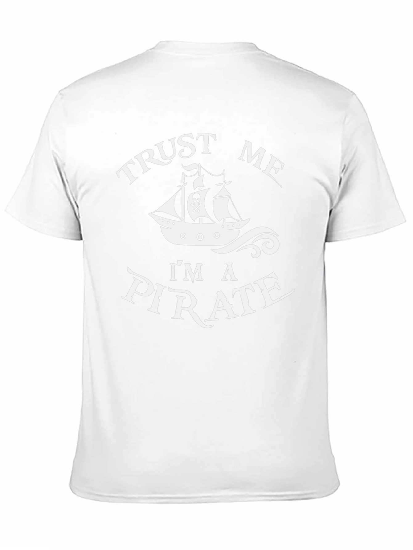 Trust Me Im A Pirate Black T-Shirt