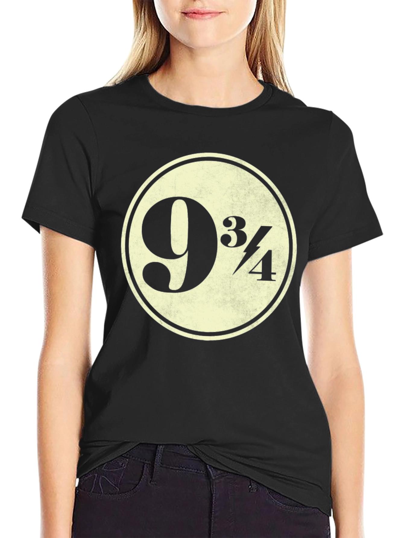 Platform 9 3/4 Black T-Shirt
