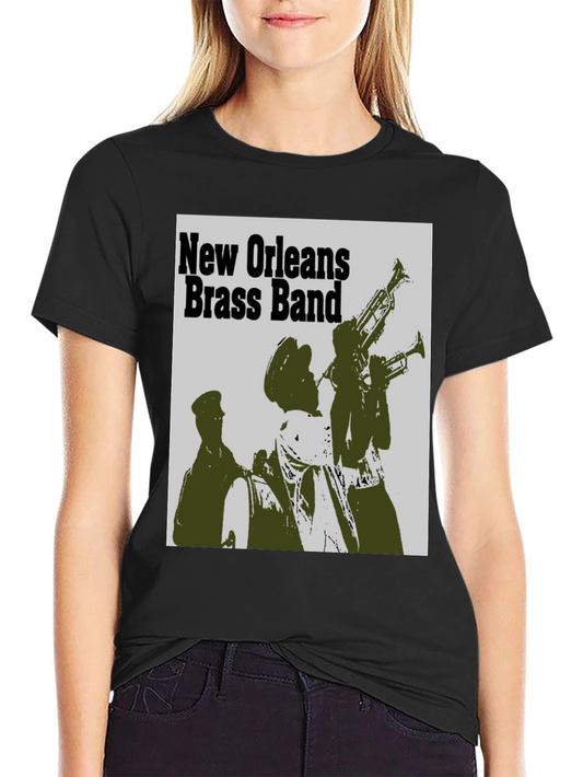 New Orleans Brass Band T-Shirt Black
