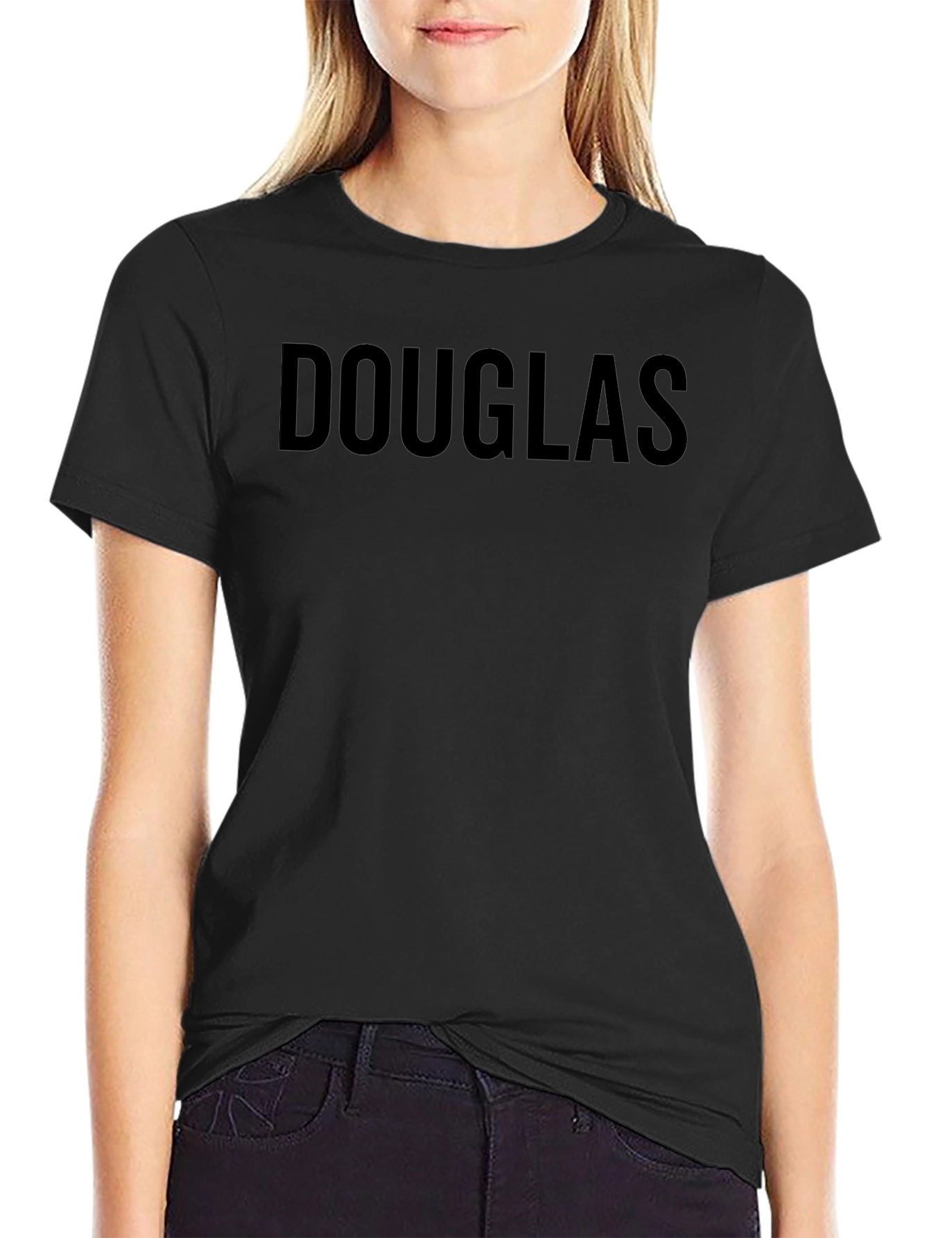 Douglas T-Shirt - Classic Black Cotton Tee