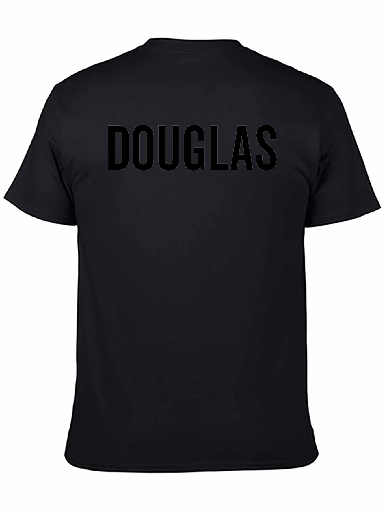 Douglas T-Shirt - Classic Black Cotton Tee