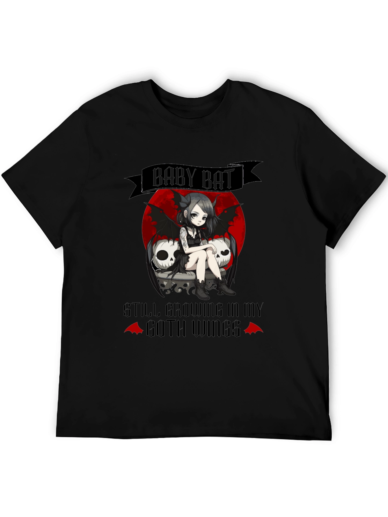 Baby Bat Goth T-Shirt - Unique Design!