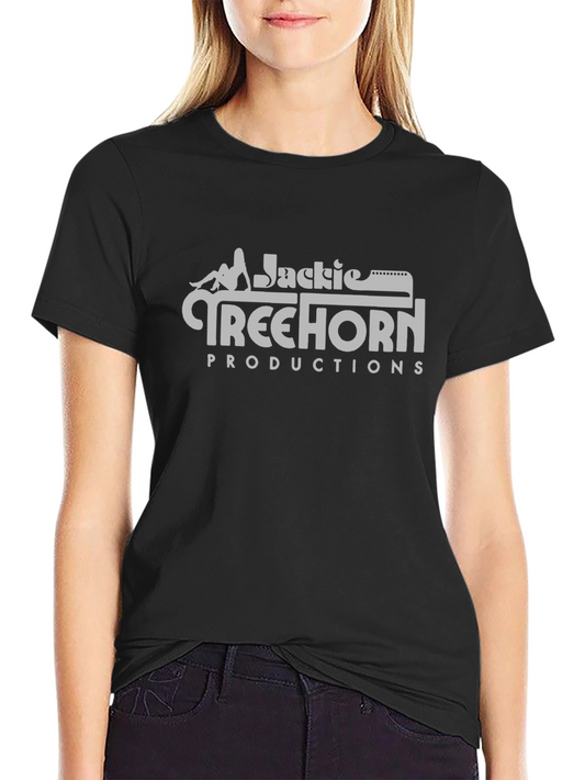Jackie Treehorn Productions Black T-Shirt