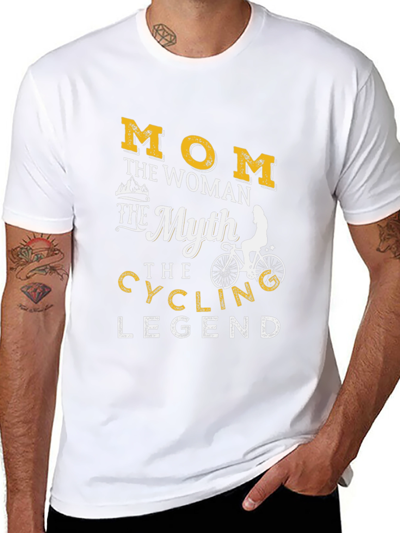 Mom Cycling Legend T-Shirt - Perfect Gift