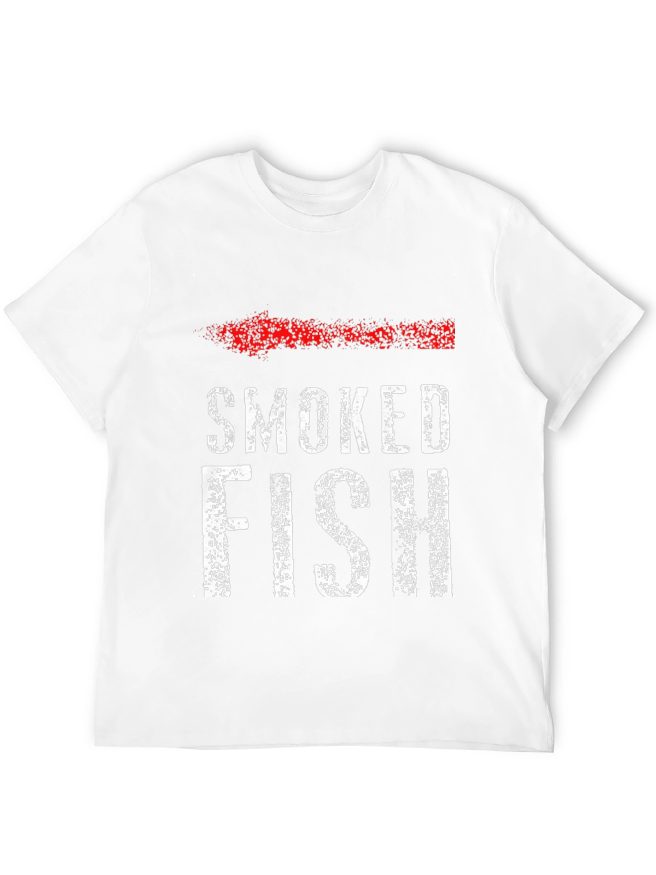 Smoked Fish Graphic T-Shirt - Bold Text Design