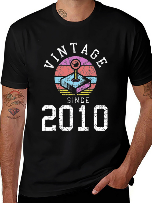 Vintage Since 2010 Gamer T-Shirt