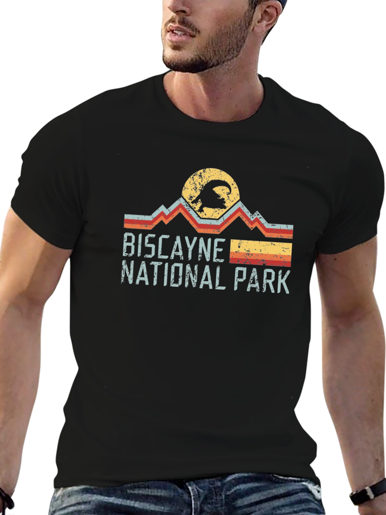 Biscayne National Park Retro Graphic T-Shirt