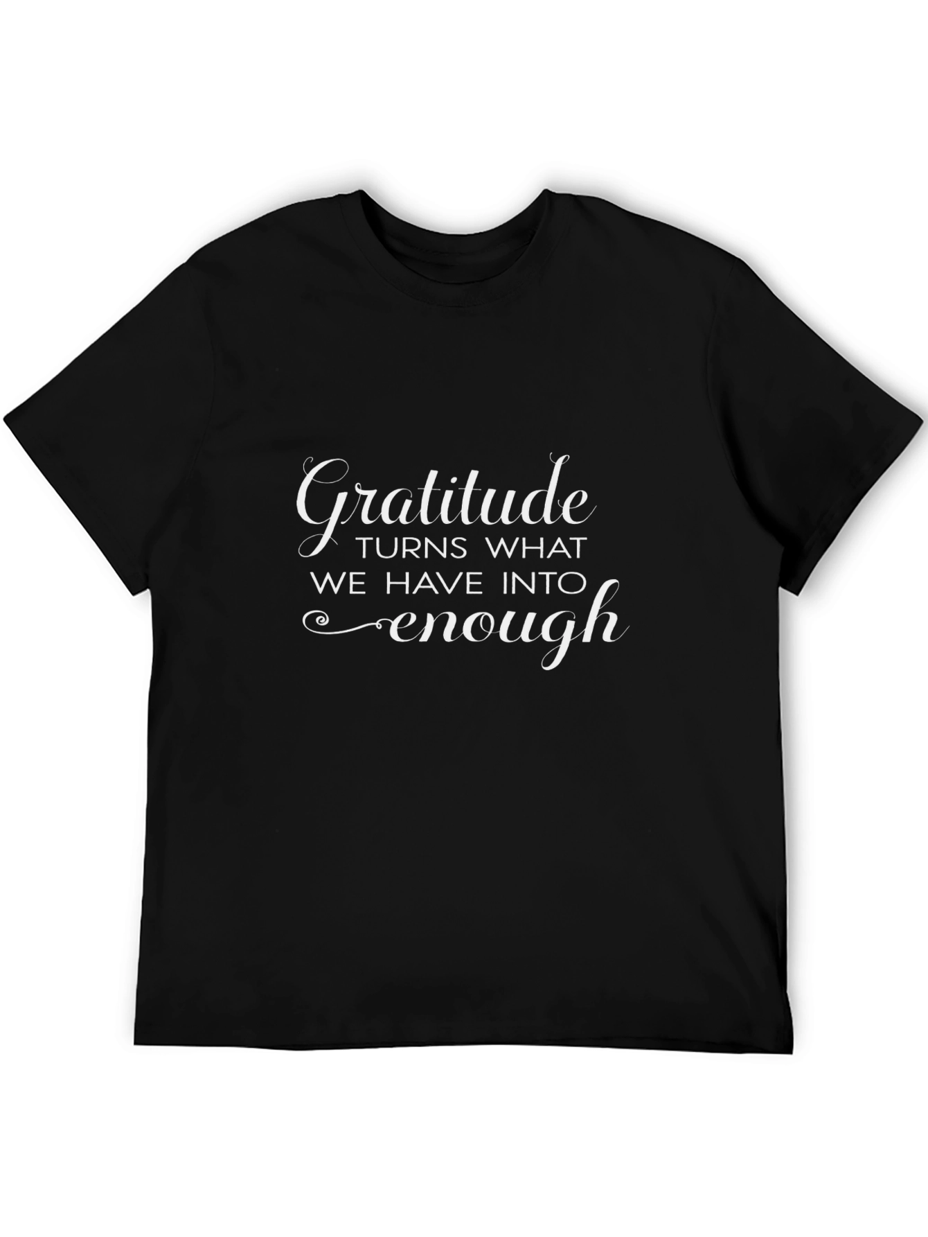 Gratitude Inspirational Graphic Tee
