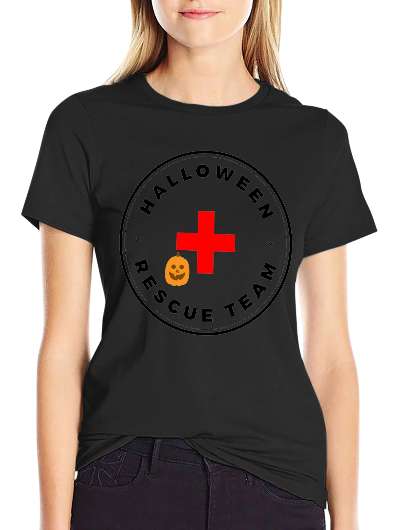 Halloween Rescue Team Graphic Tee