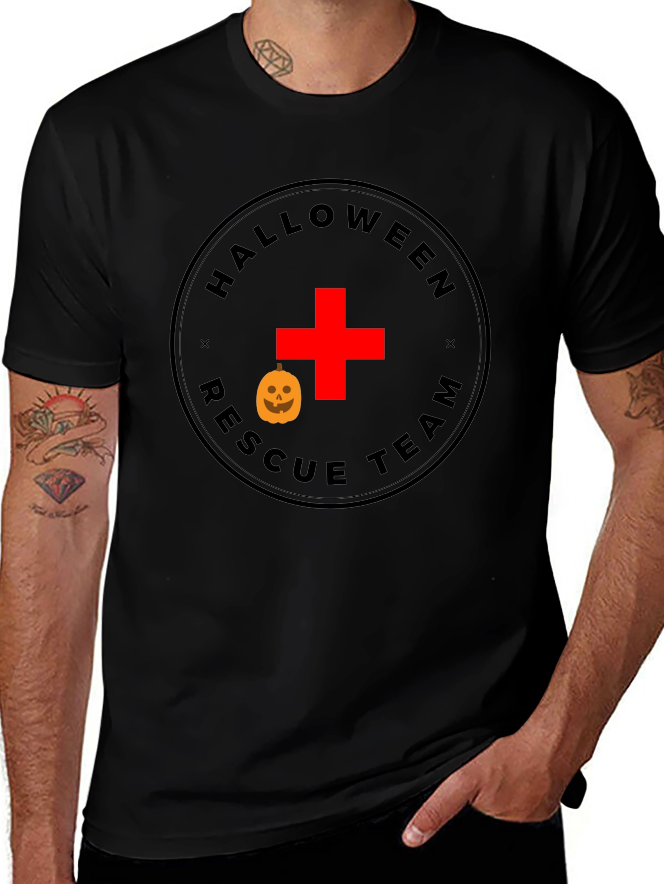 Halloween Rescue Team Graphic Tee