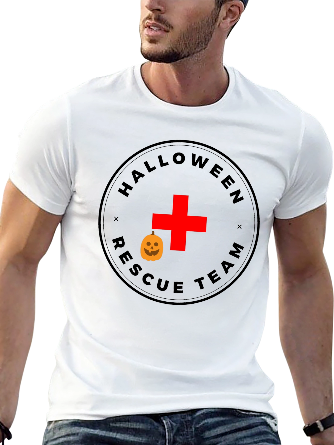 Halloween Rescue Team Graphic Tee