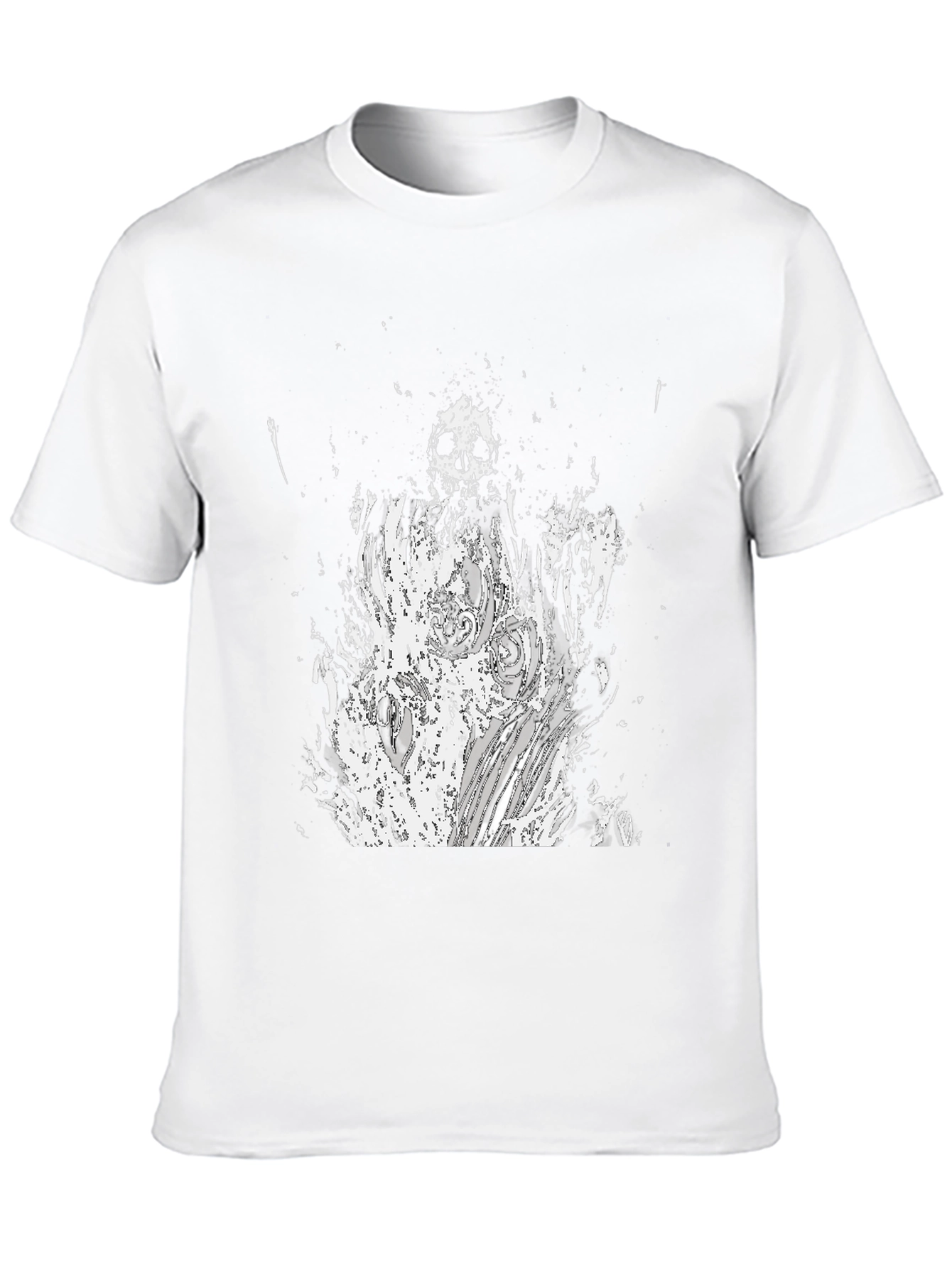 Grim Reaper Graphic Tee - Black Cotton T-Shirt