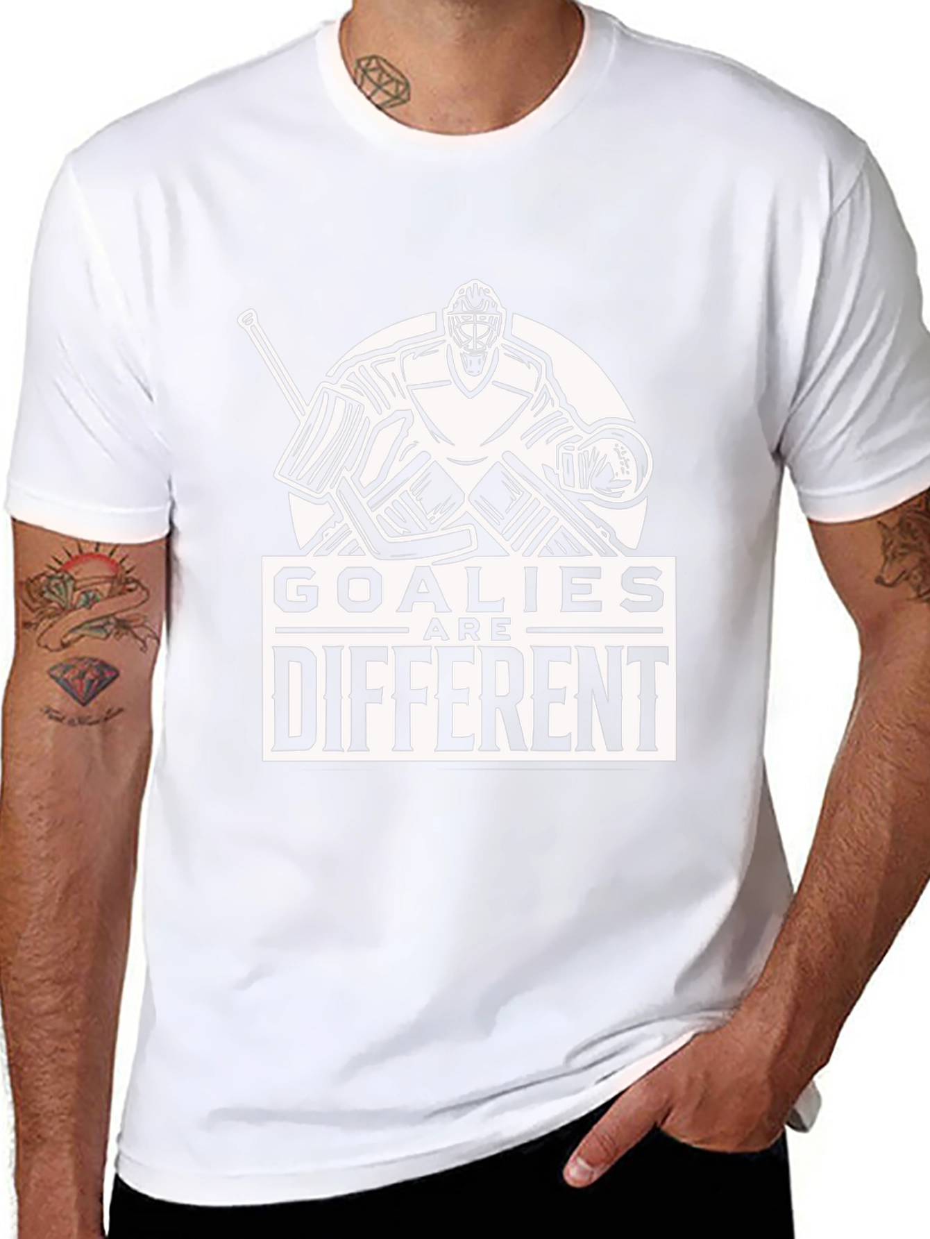 Goalies Are Different T-Shirt