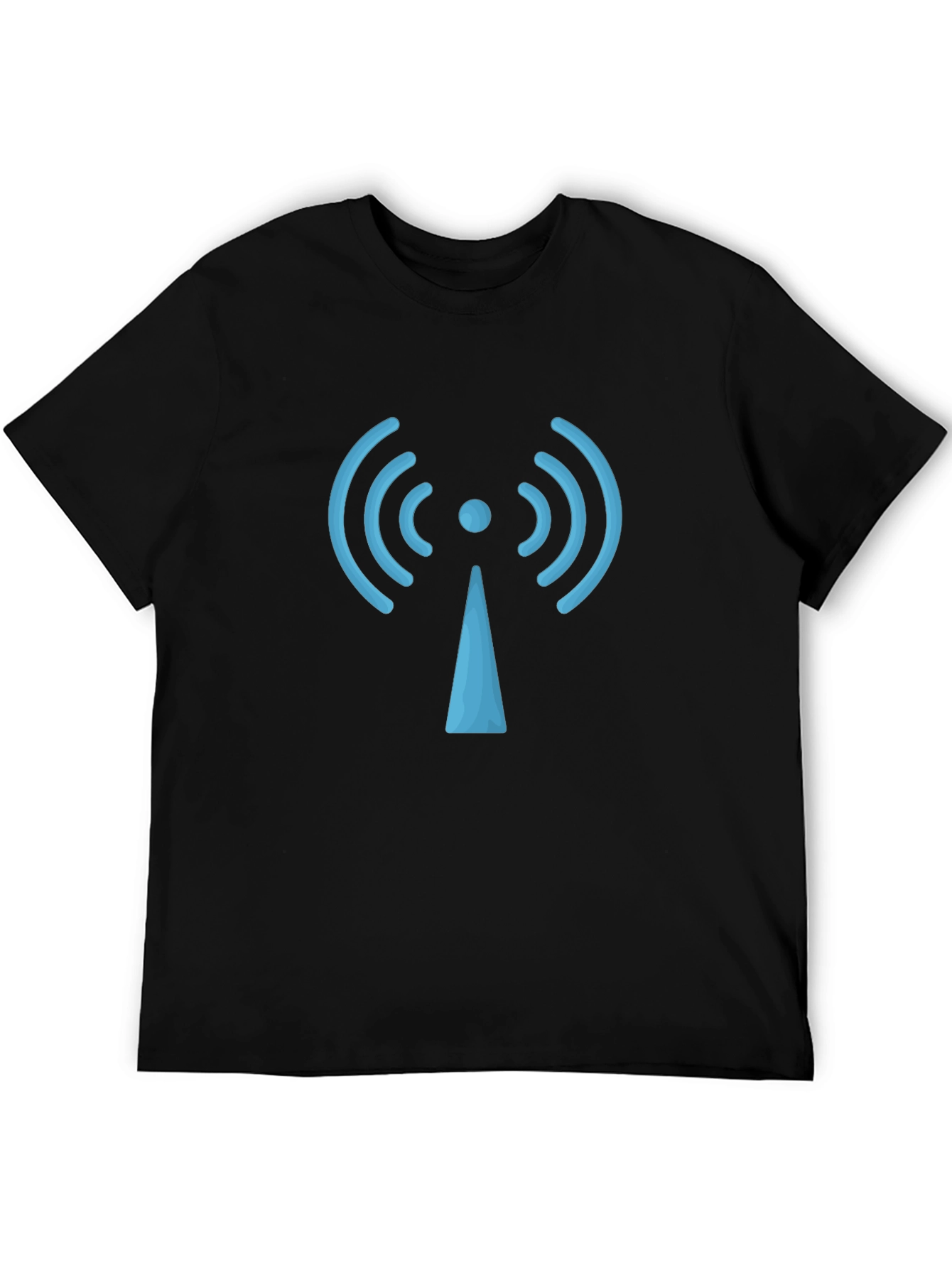 Wireless Signal T-Shirt - Modern Tech Style
