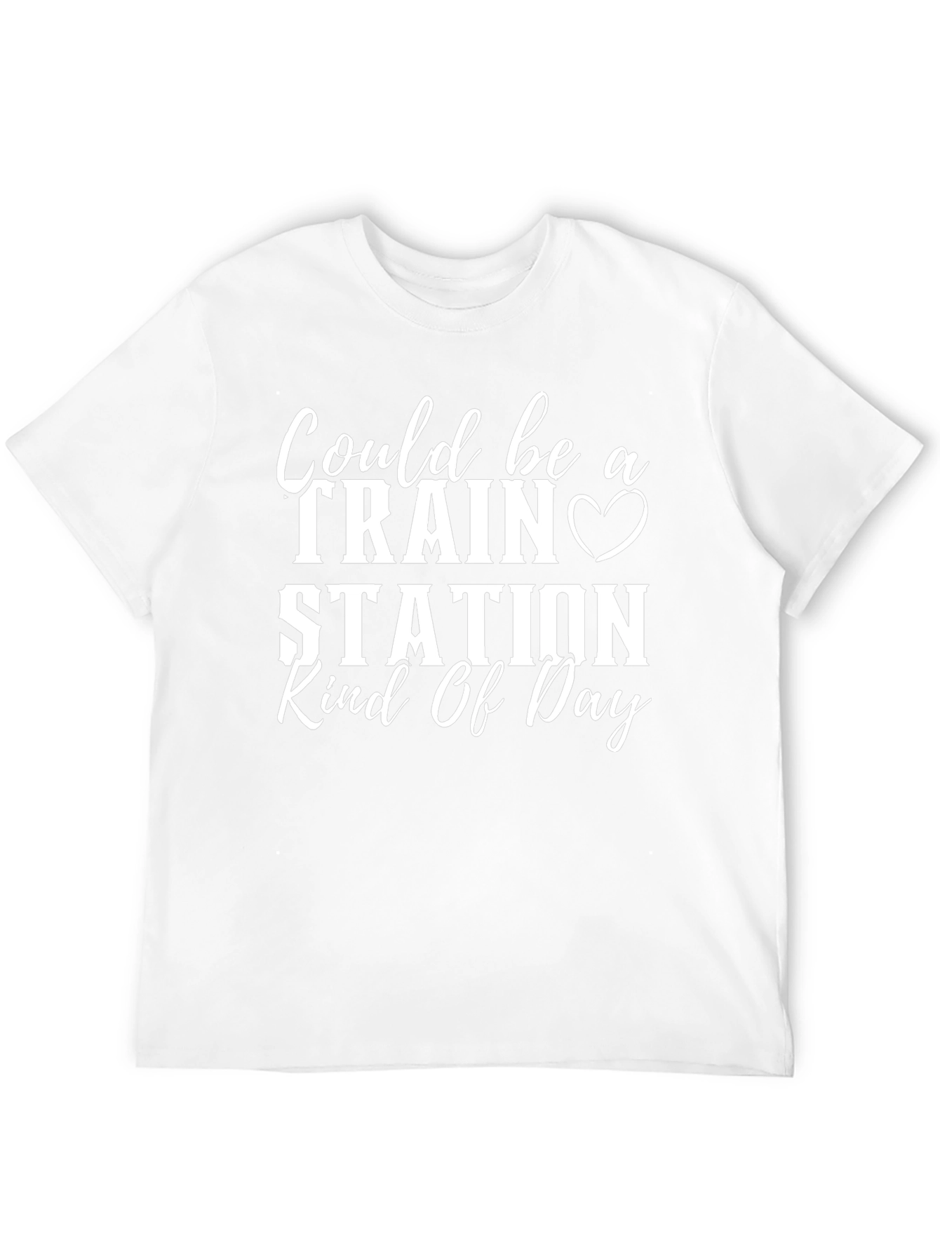 Train Station Kind Of Day Graphic Tee