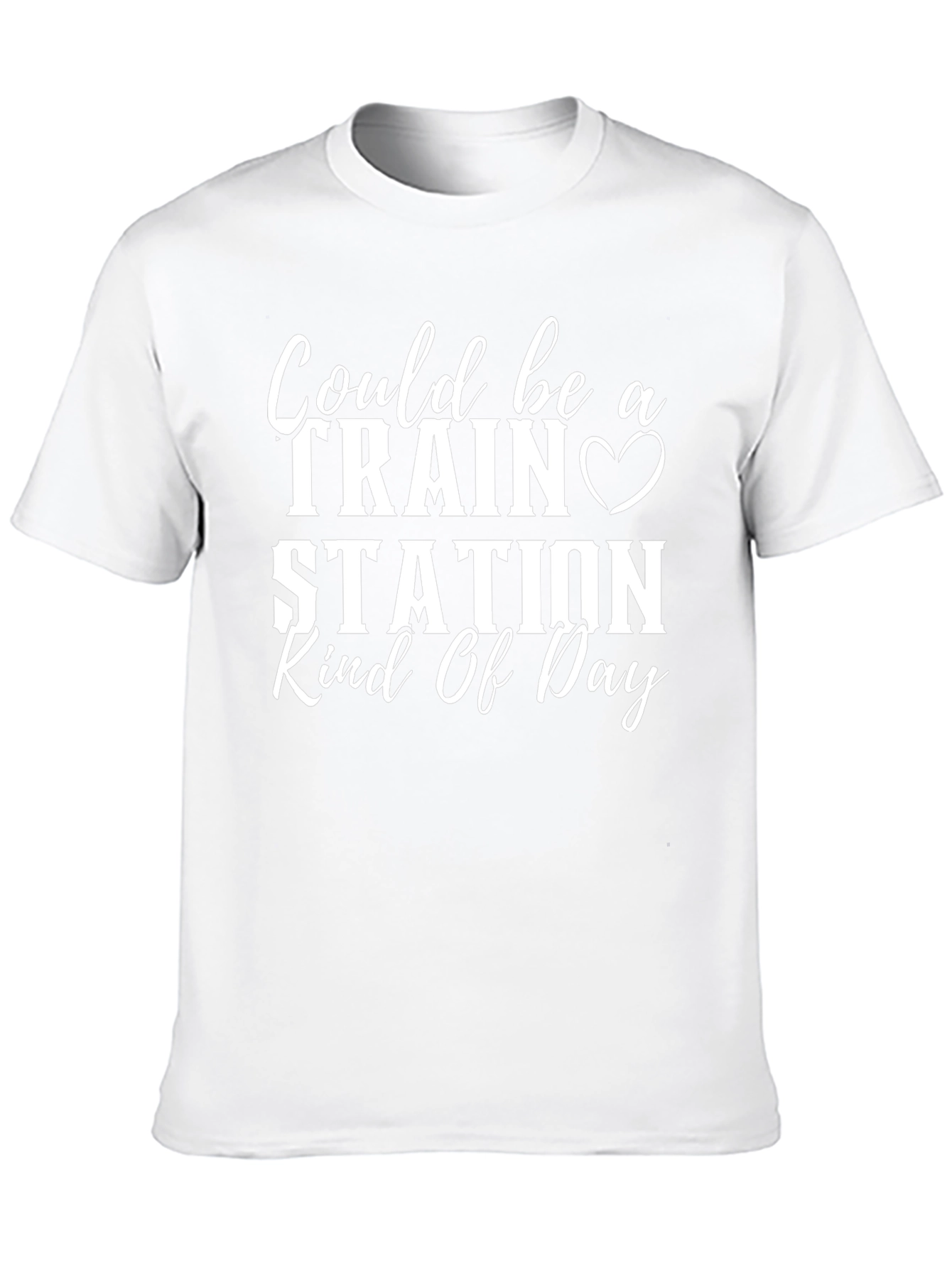 Train Station Kind Of Day Graphic Tee