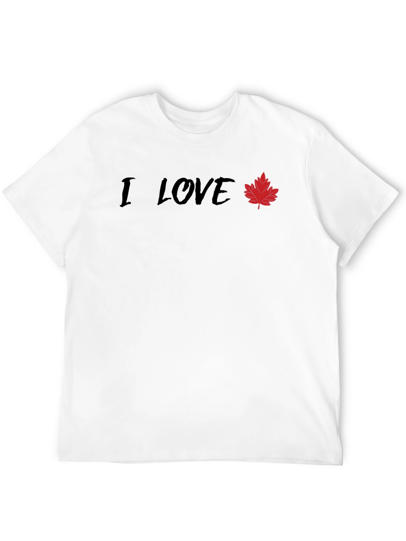 I Love Canada T-Shirt - Maple Leaf Pride