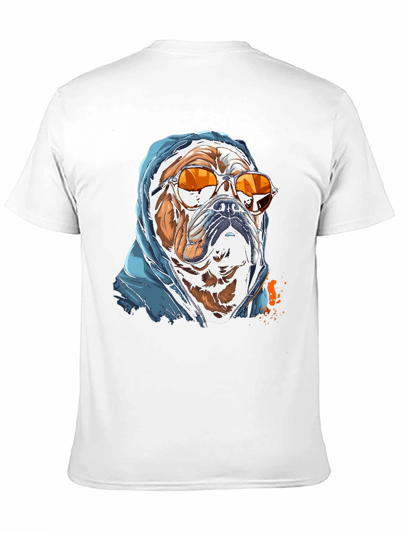 Cool Bulldog T-Shirt - Trendy Dog Graphic Tee