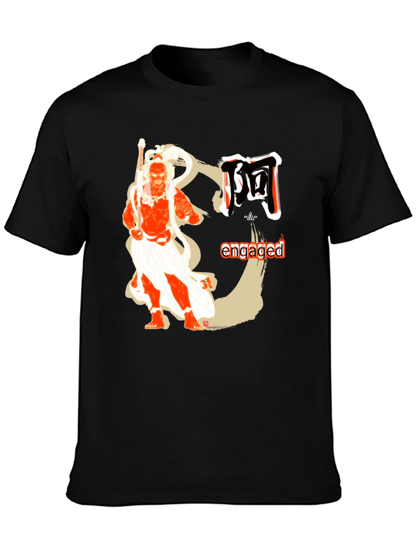 Unique Graphic T-Shirt - Japanese Art Inspired