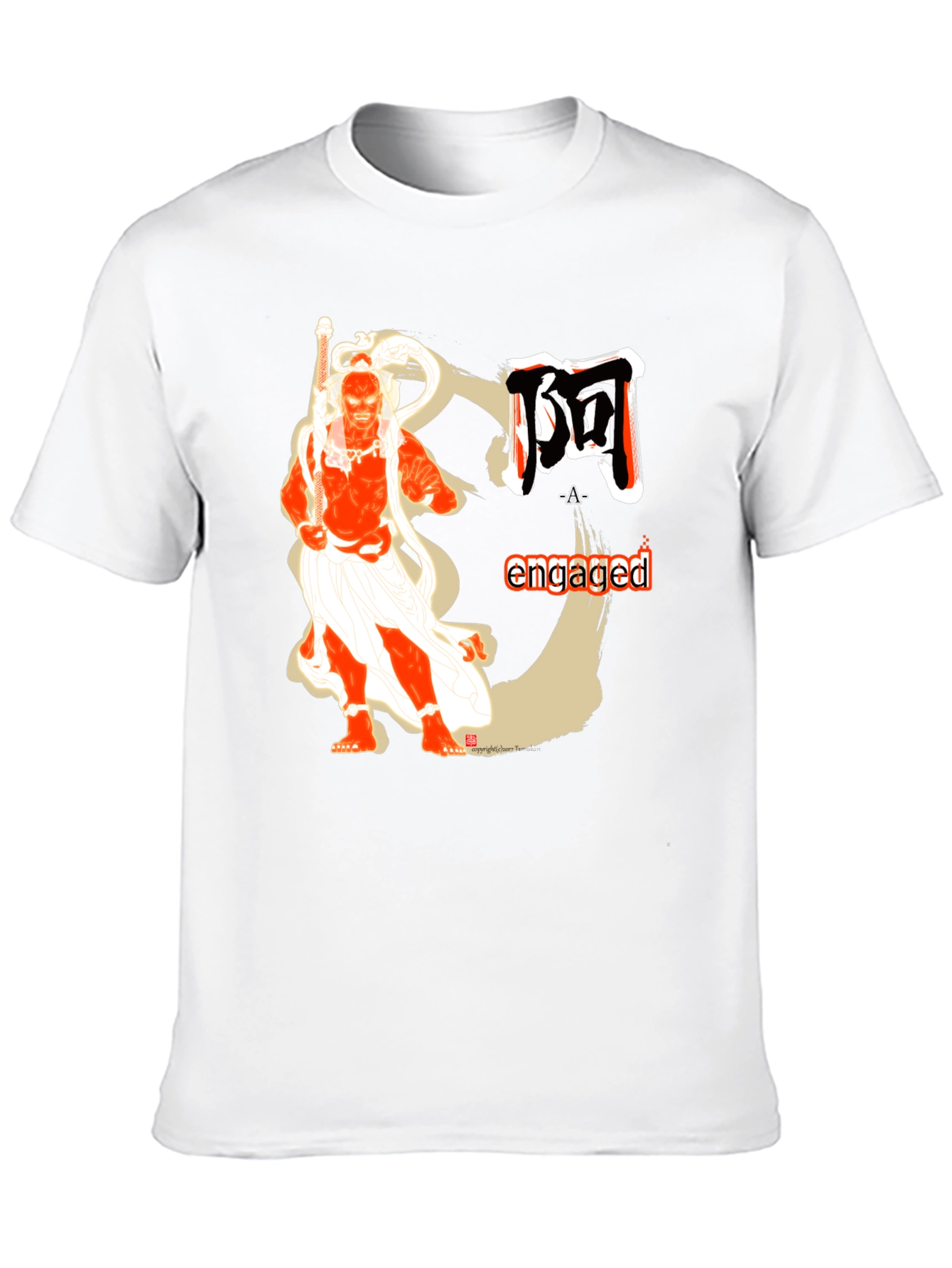 Unique Graphic T-Shirt - Japanese Art Inspired