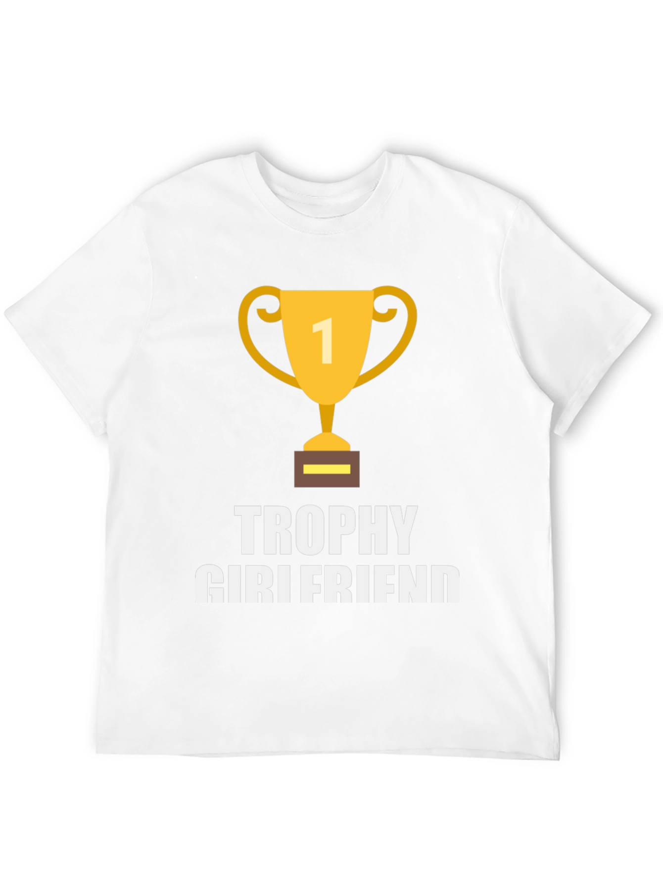Trophy Girlfriend Graphic T-Shirt - Black