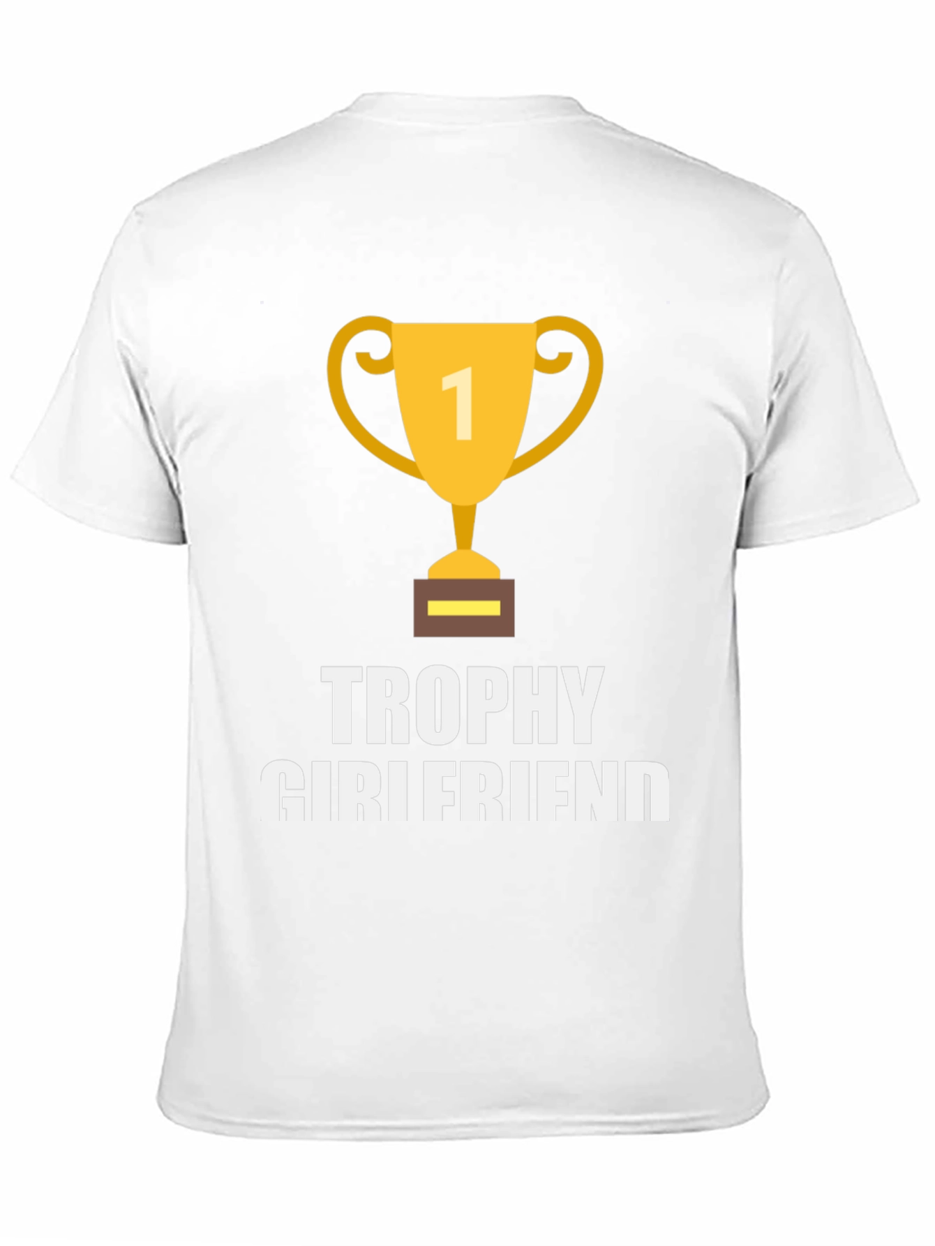 Trophy Girlfriend Graphic T-Shirt - Black