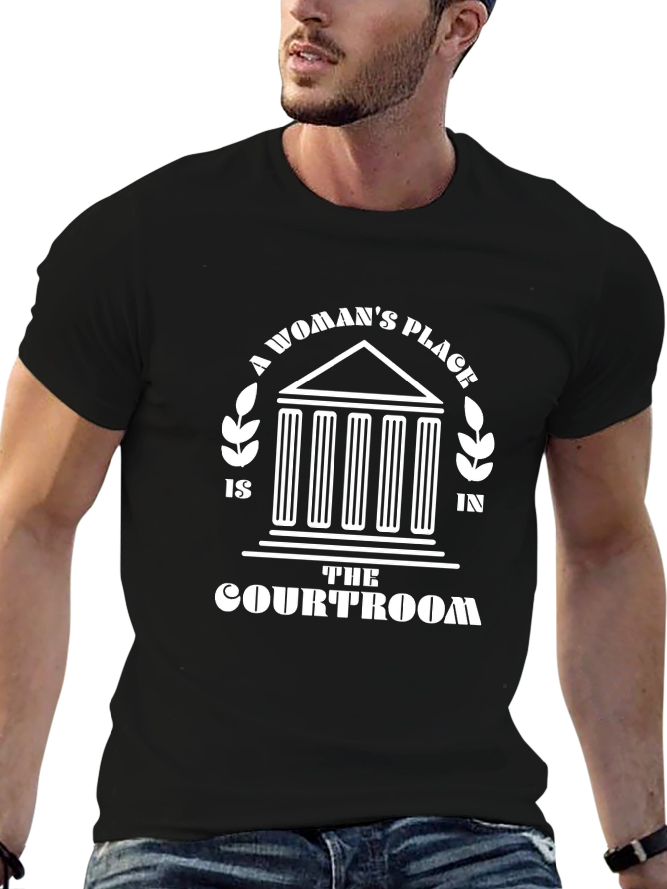 Empowered Womens Courthouse T-Shirt
