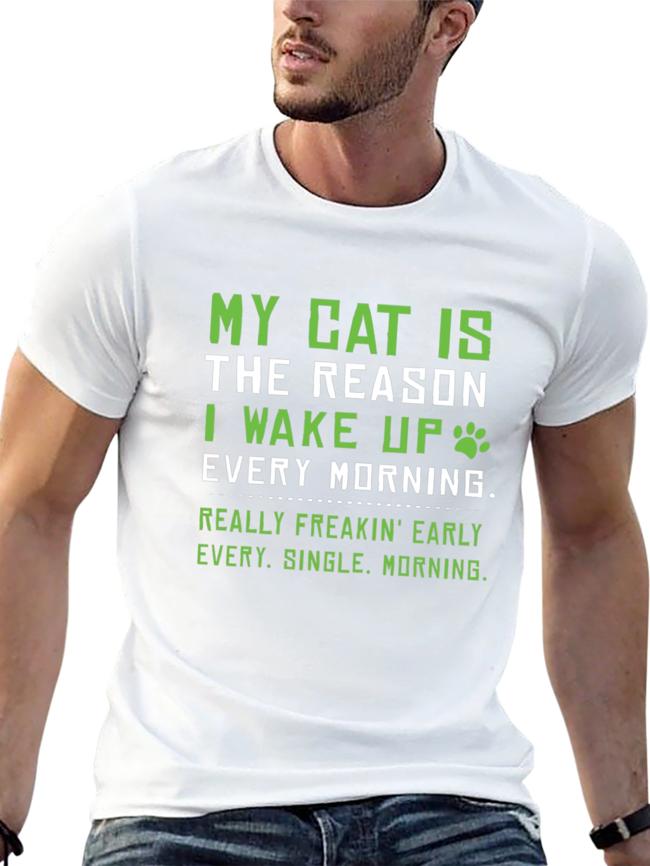 My Cat Is The Reason T-Shirt