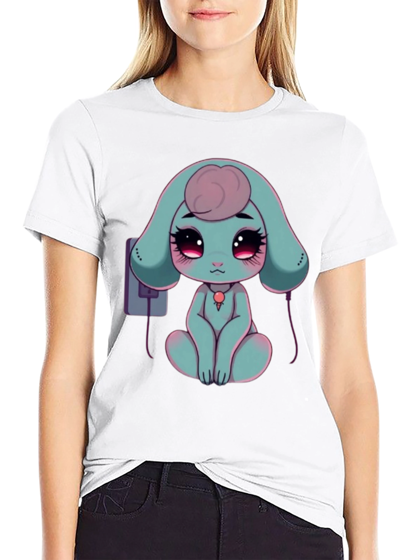 Cute Anime Bunny T-Shirt