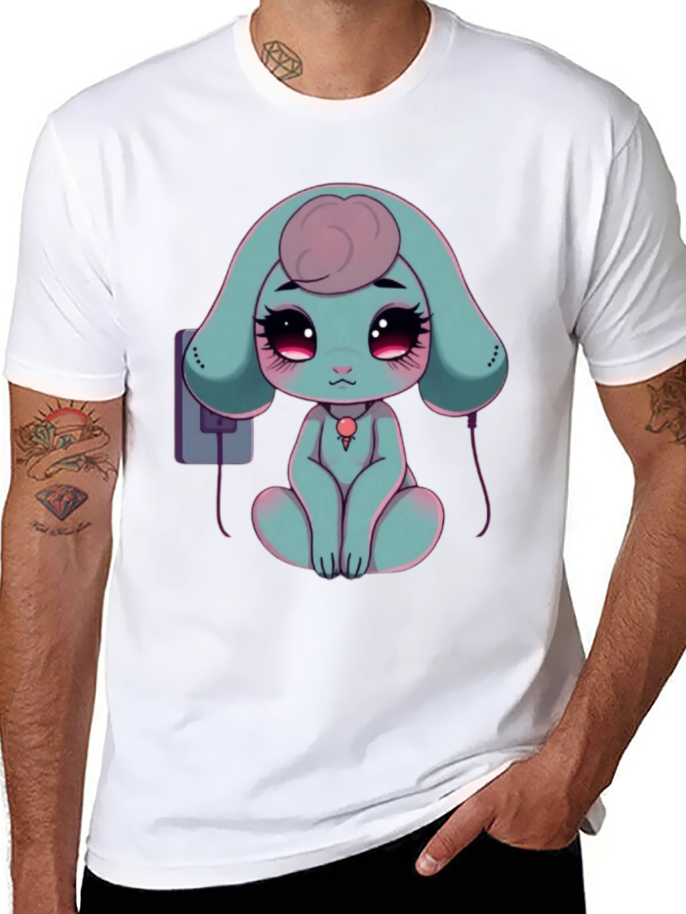 Cute Anime Bunny T-Shirt