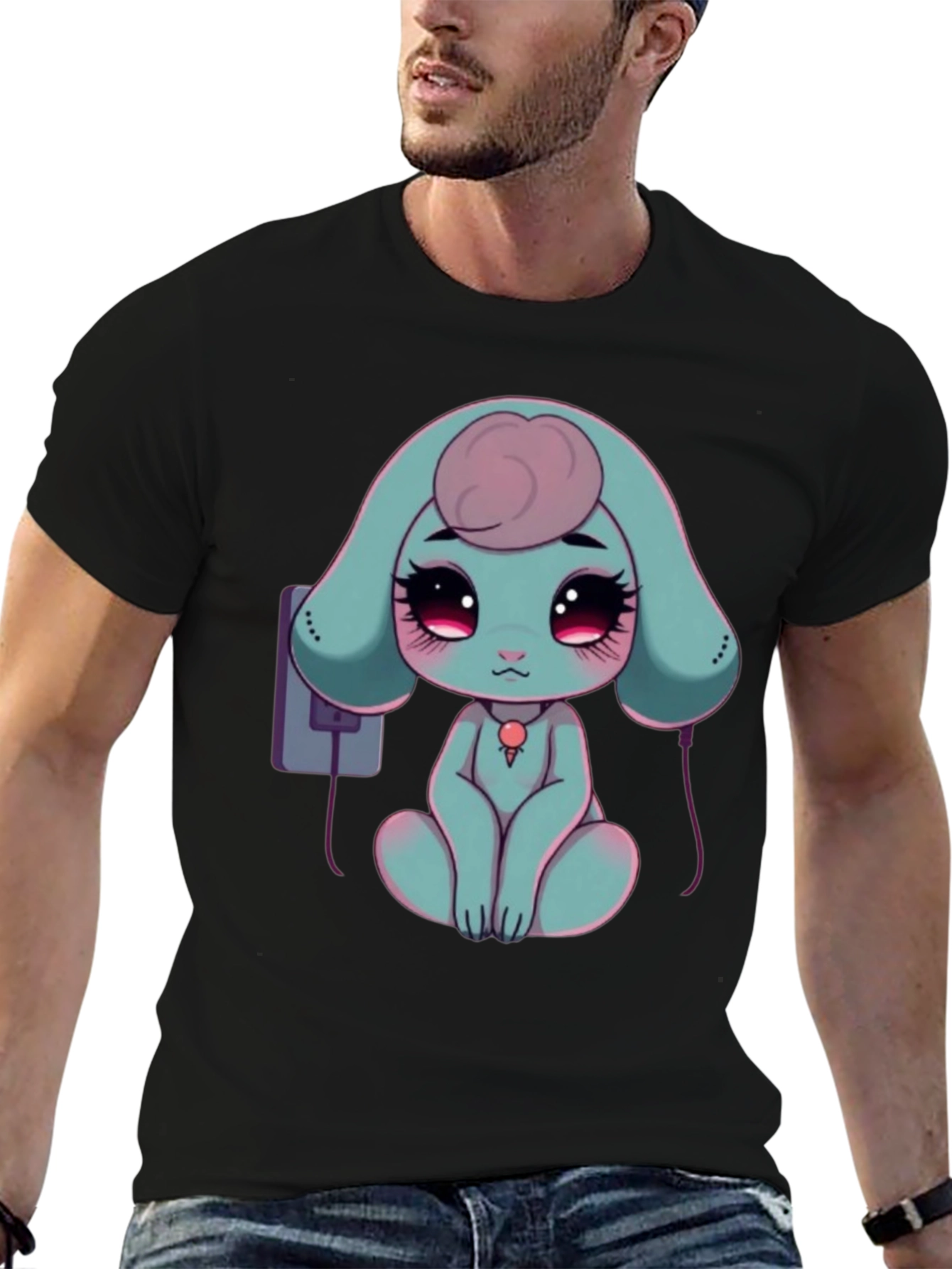 Cute Anime Bunny T-Shirt