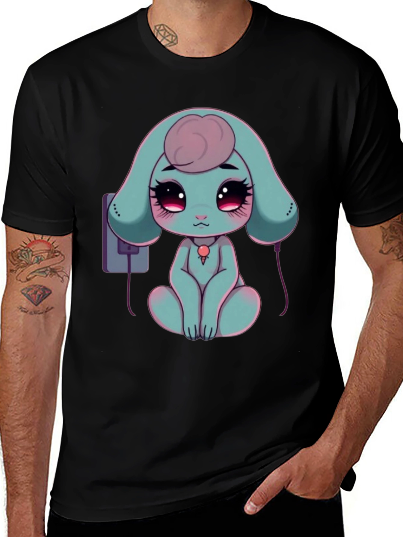 Cute Anime Bunny T-Shirt