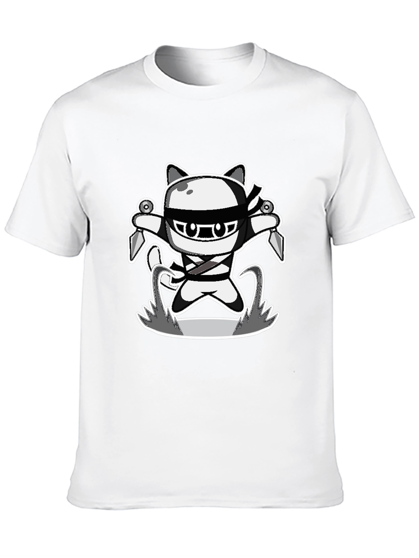 Ninja Cat Graphic Tee