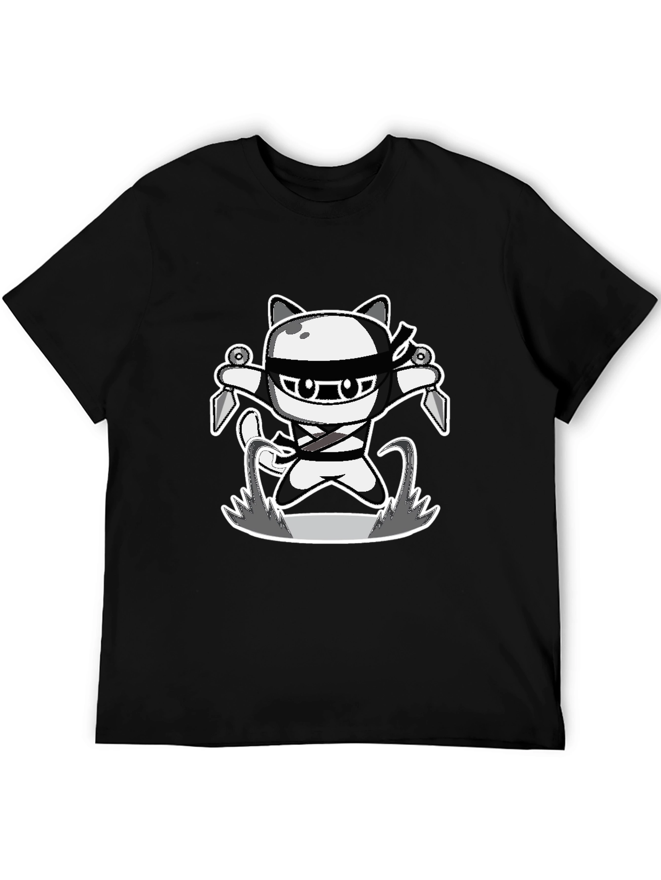 Ninja Cat Graphic Tee