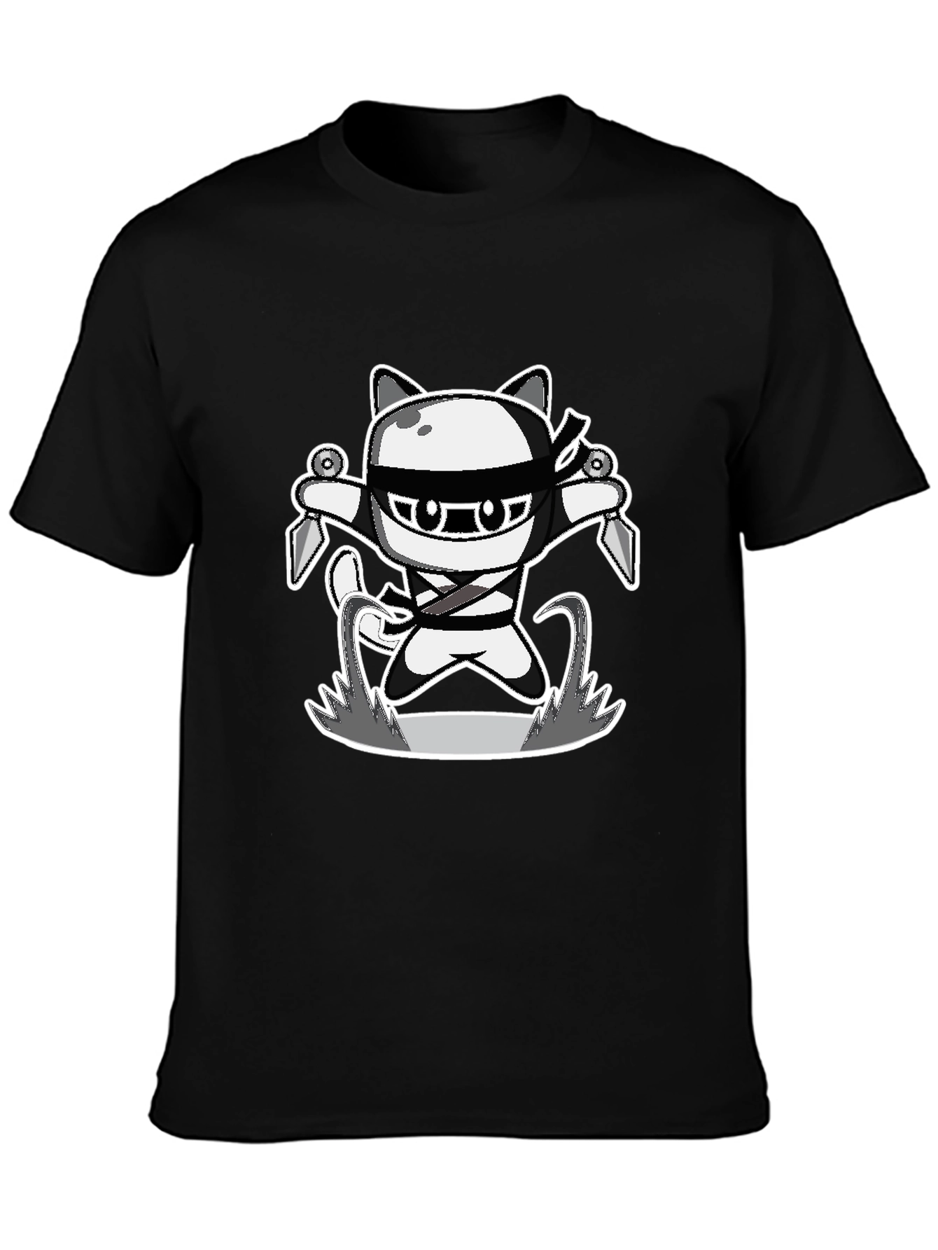Ninja Cat Graphic Tee