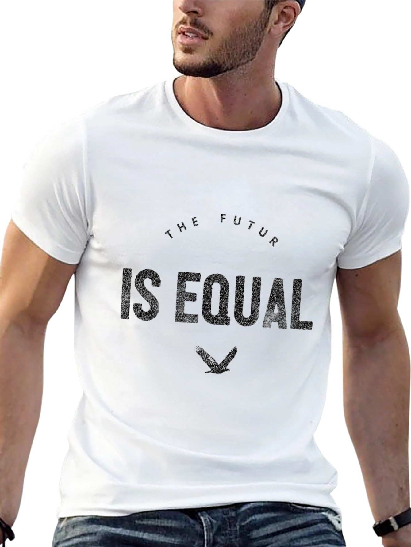 The Future is Equal Black T-Shirt