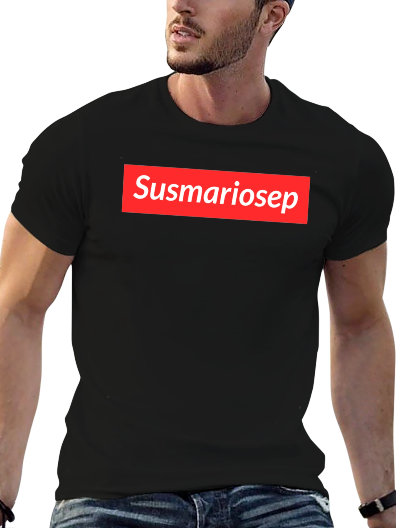 Susmariosep Graphic Tee - Trendy Casual Wear