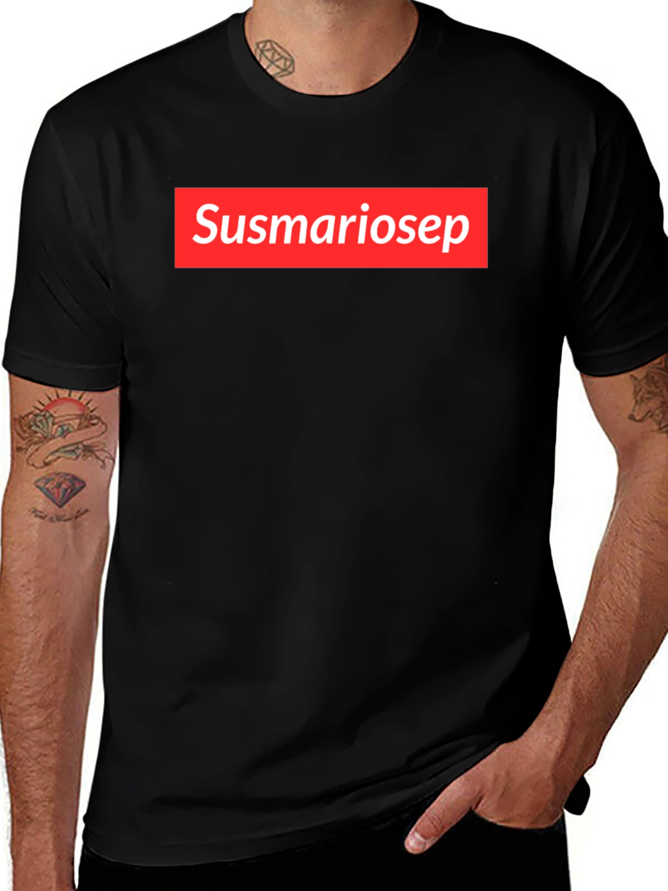Susmariosep Graphic Tee - Trendy Casual Wear
