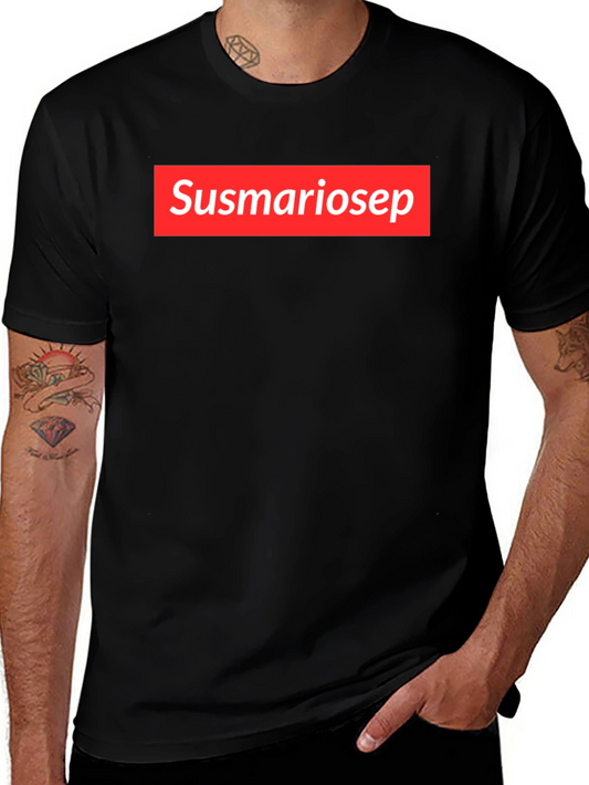 Susmariosep Graphic Tee - Trendy Casual Wear