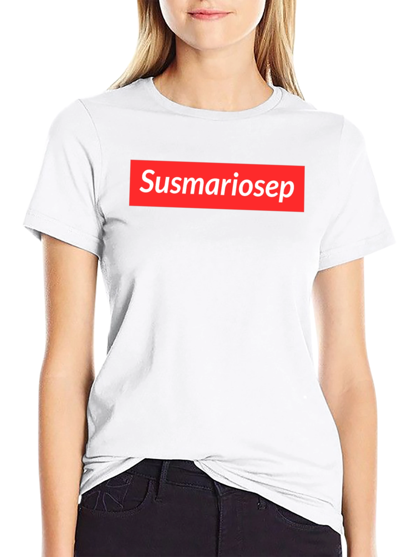 Susmariosep Graphic Tee - Trendy Casual Wear