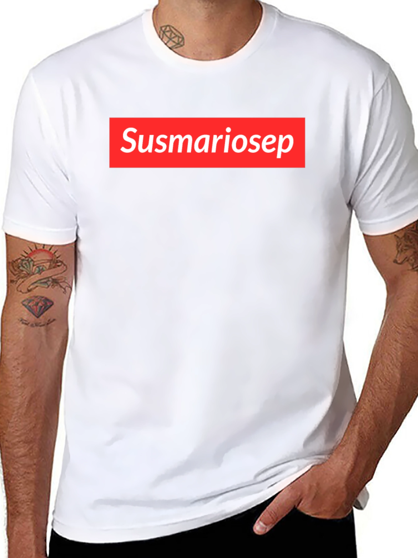 Susmariosep Graphic Tee - Trendy Casual Wear
