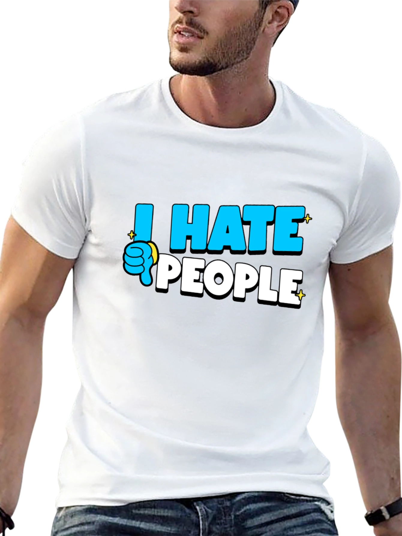 I Hate People Graphic Tee