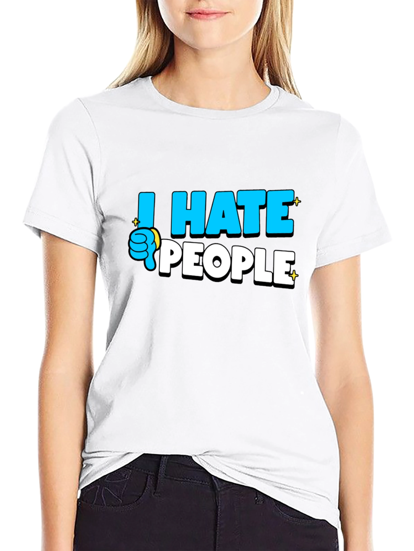 I Hate People Graphic Tee