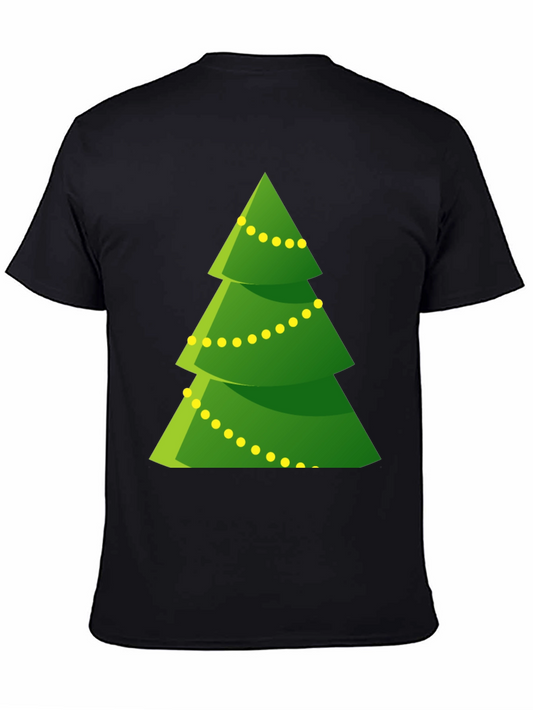 Festive Christmas Tree Graphic Tee - Holiday Cheer!
